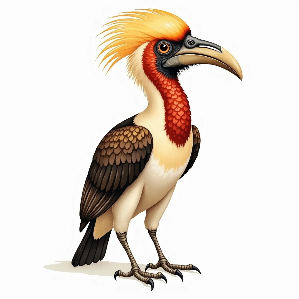 Austen's Brown Hornbill