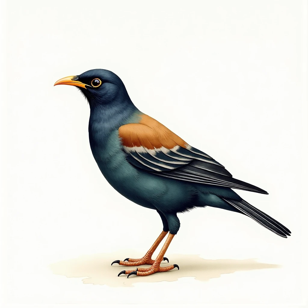 Asian Glossy Starling