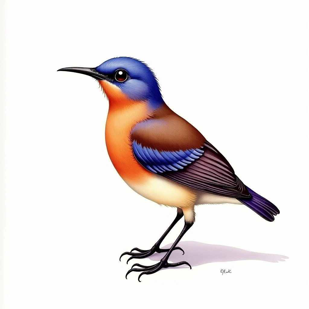 Amethyst Sunbird