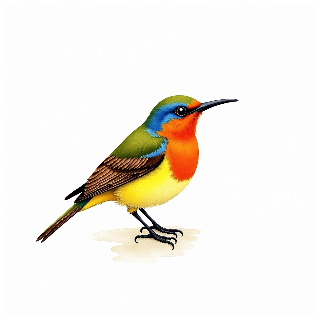 Apricot-breasted Sunbird