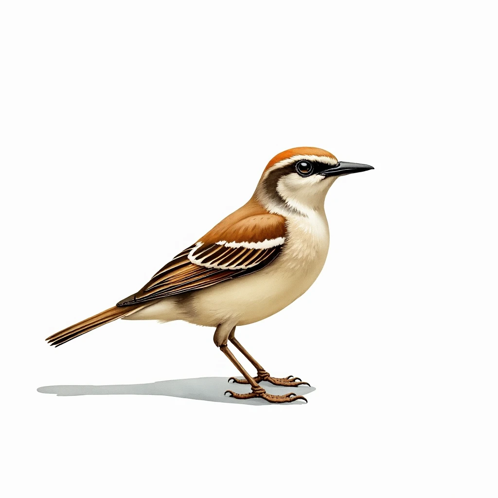 Ashy-crowned Sparrow-lark