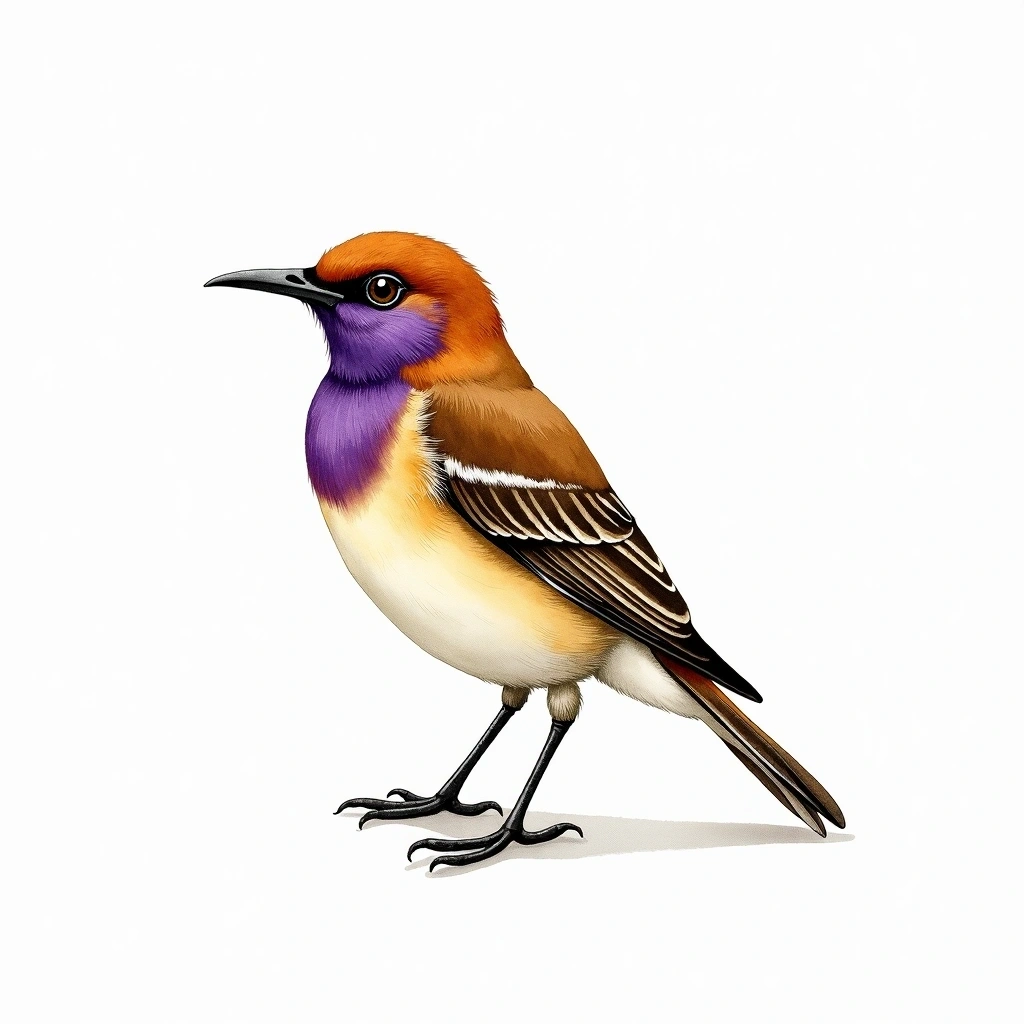 Amethyst-throated Sunangel