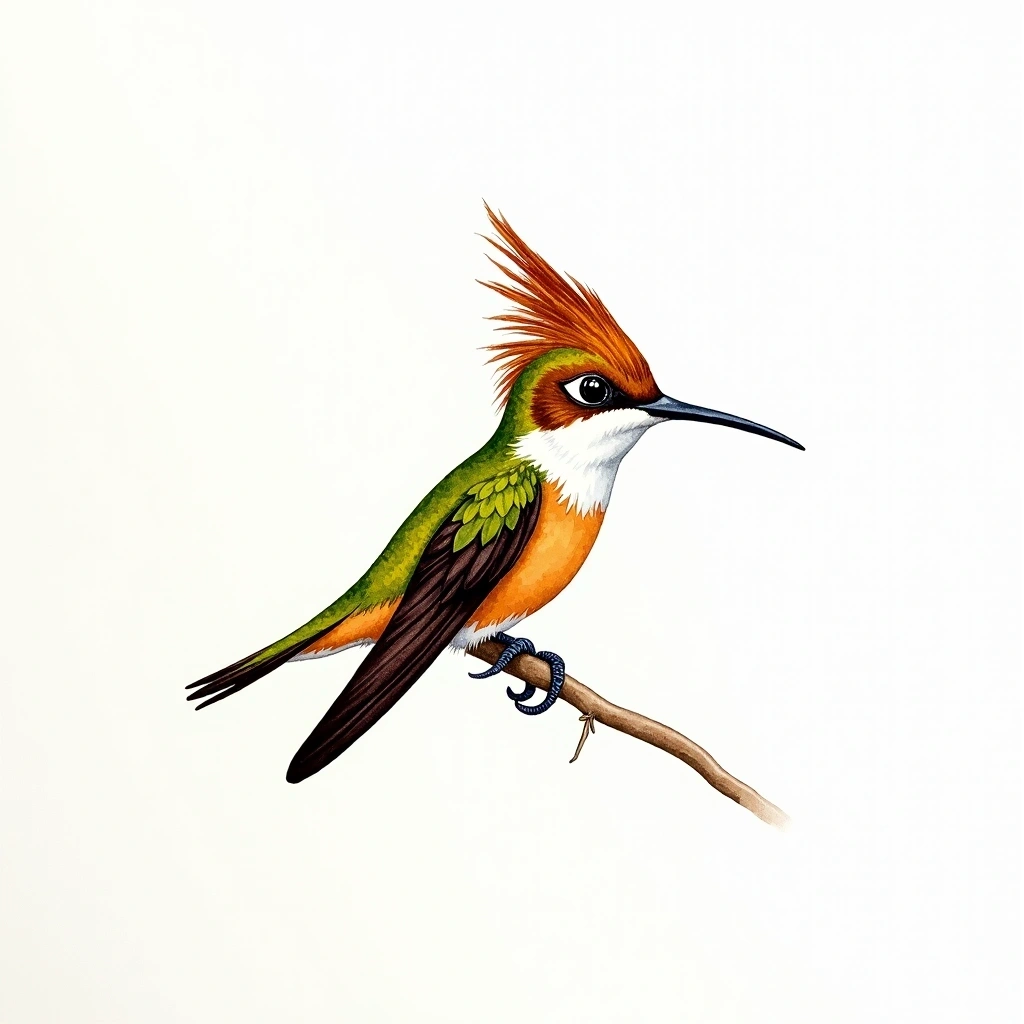 Antillean Crested Hummingbird